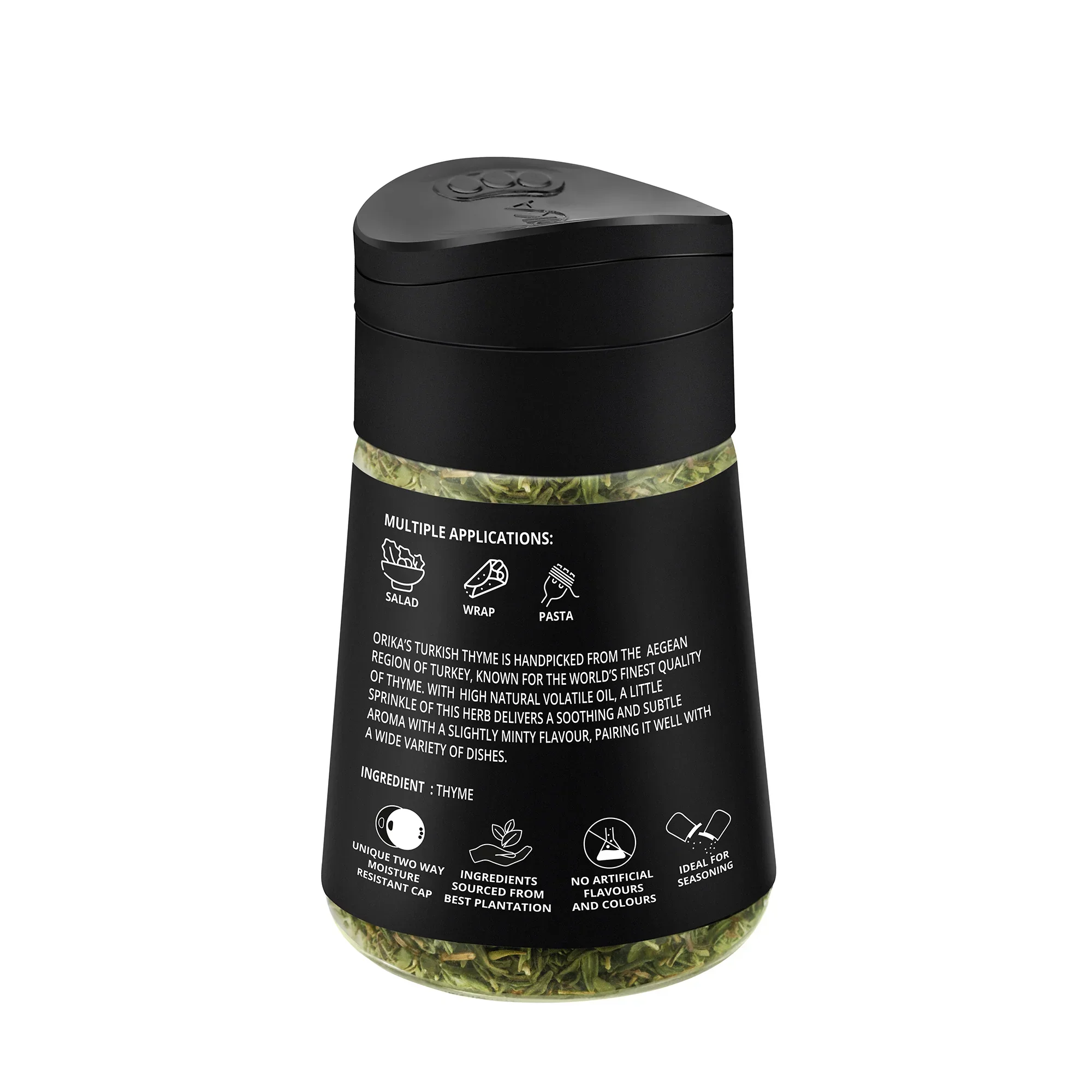 Orika Gourmet Herbs Sprinkler Combo (Gourmet Herb Mix + Turkish Thyme + Turkish Oregano) - Image 7