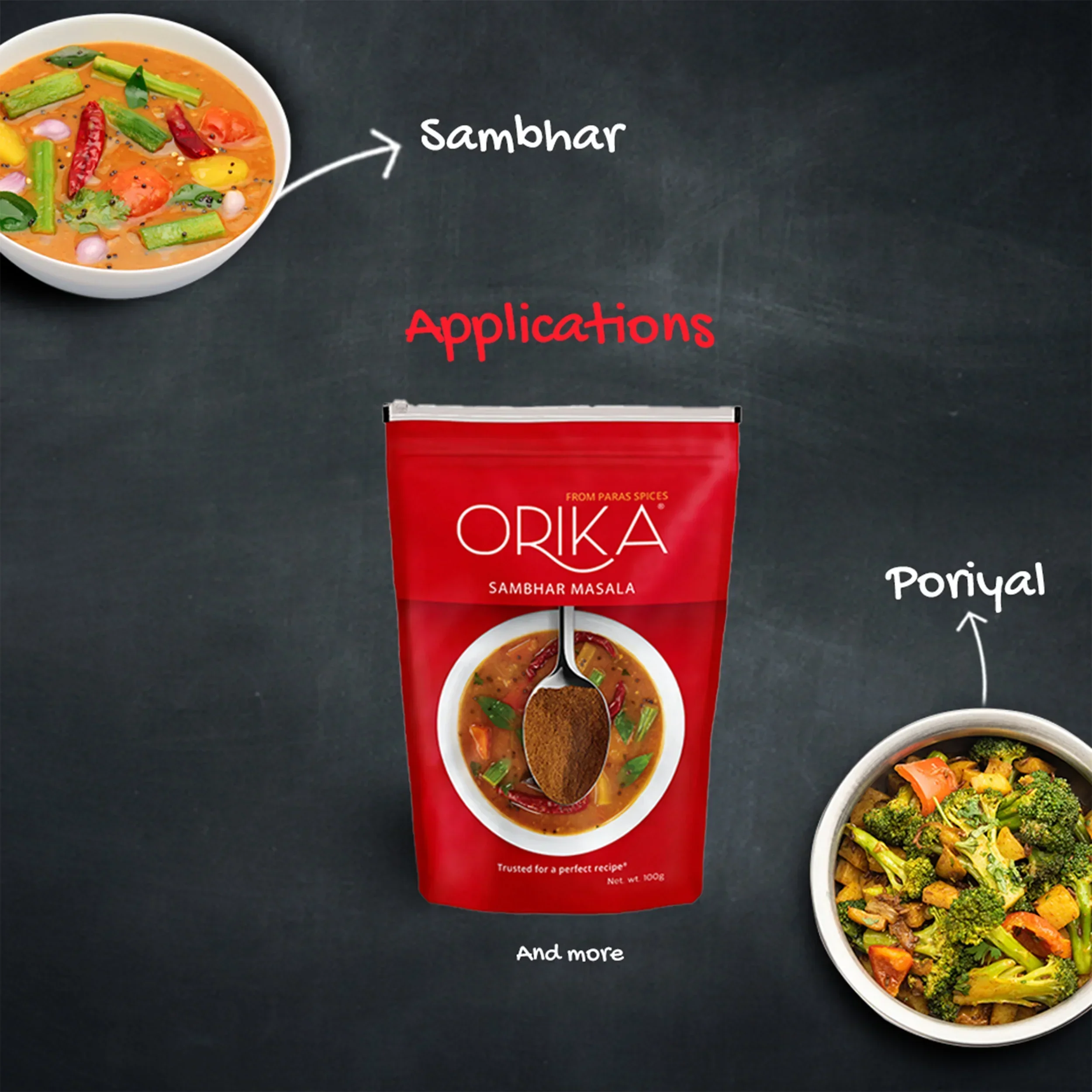 Orika Authentic Indian Recipe Combo (Pack of 4, 100 gm each) - Image 15