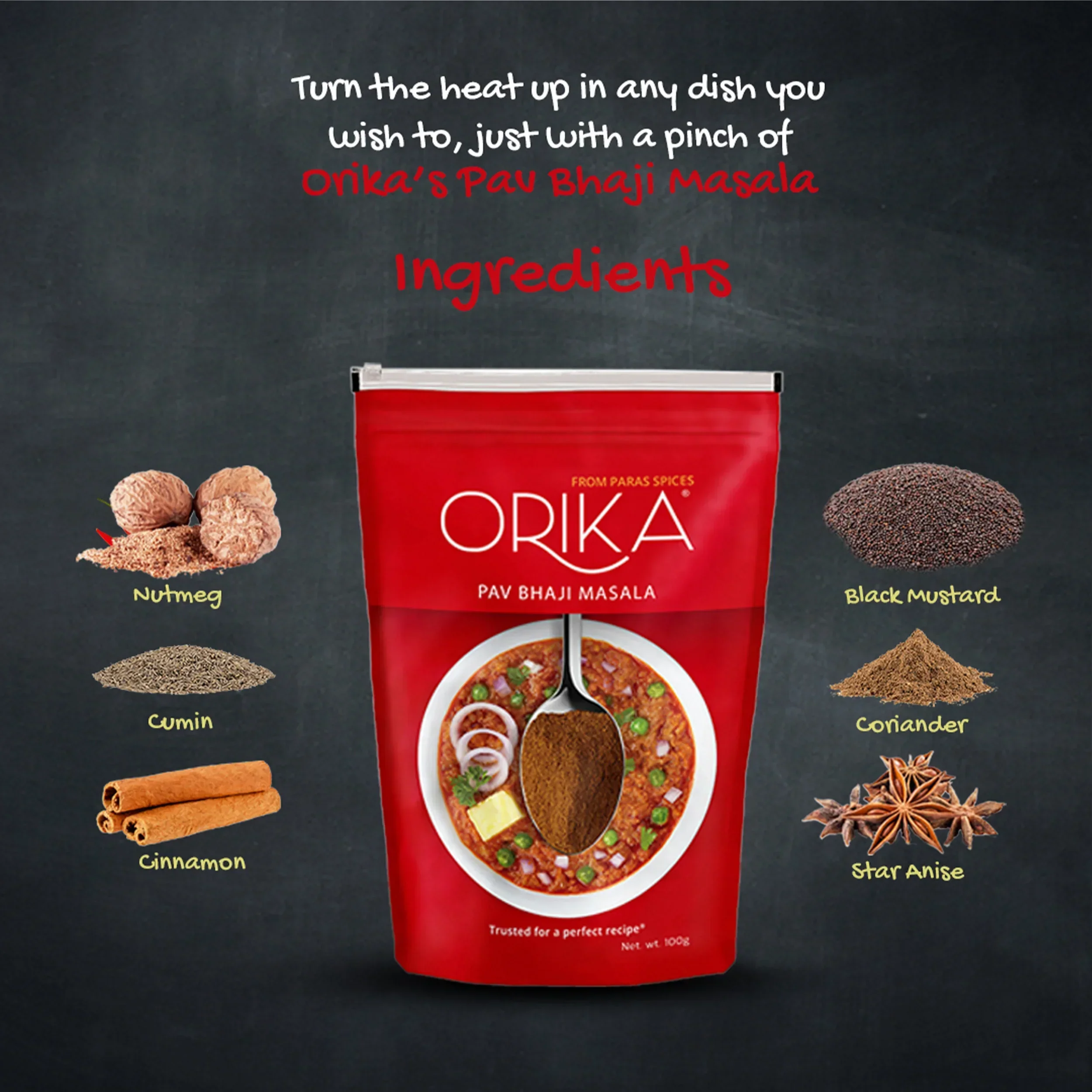 Orika Authentic Indian Recipe Combo (Pack of 4, 100 gm each) - Image 8