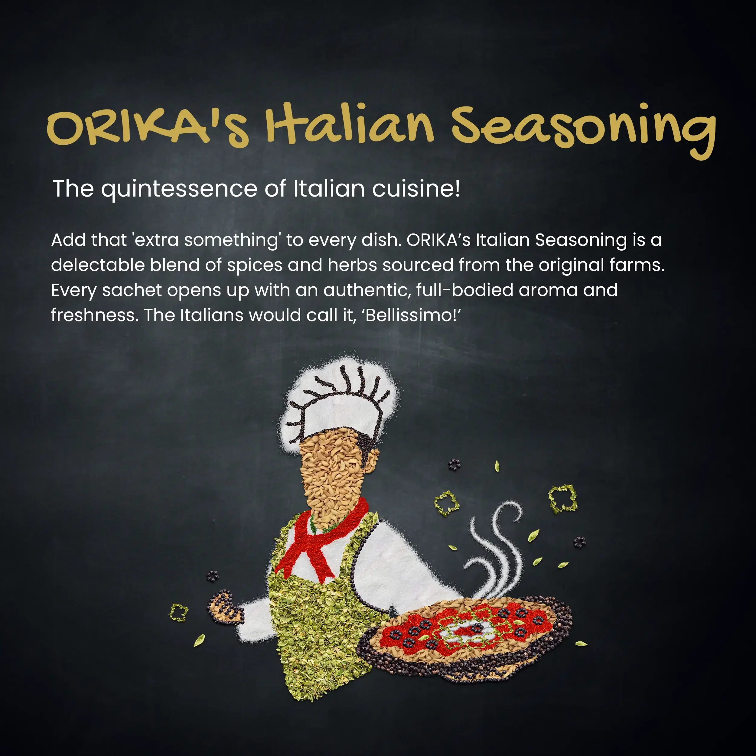 Orika Italian Table Combo (2 Italian Seasoning (60g/each) & 1 Red Chilli Flakes (45g)) - Image 14