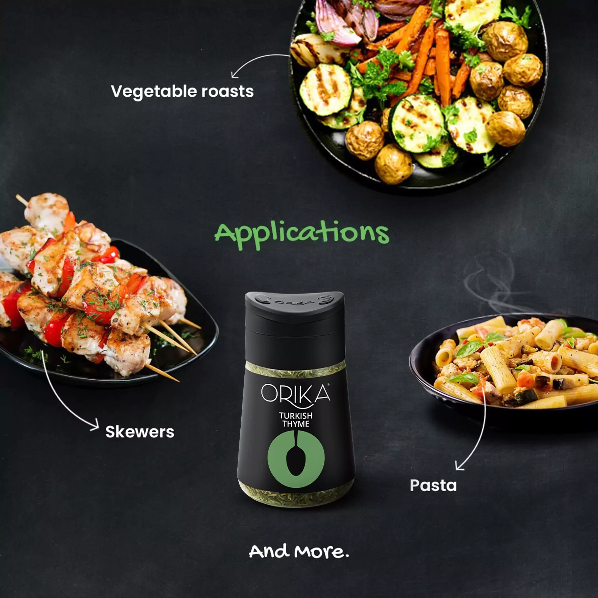 Orika Multipurpose Seasoning Combo (Italian Seasoning + Himalayan Parsley + All Purpose Mexican Seasoning + Egyptian Basil + Turkish Thyme) - Image 12