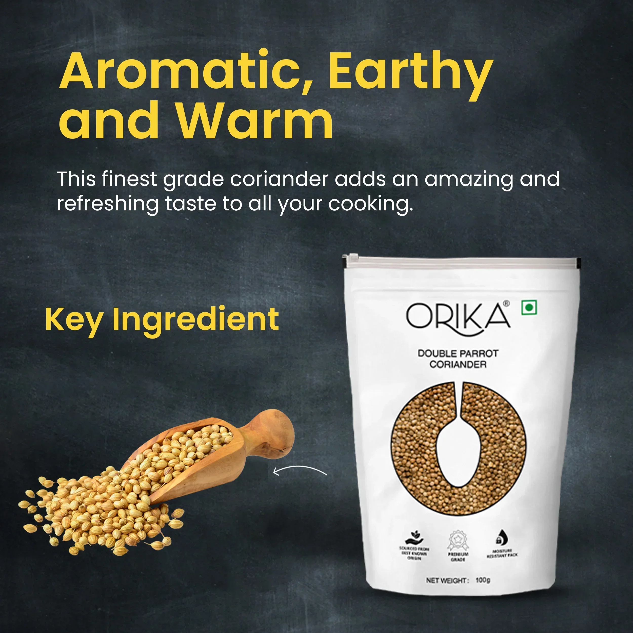 Orika Sabut Masala Combo, Pack of 3, 100g/each - Image 3